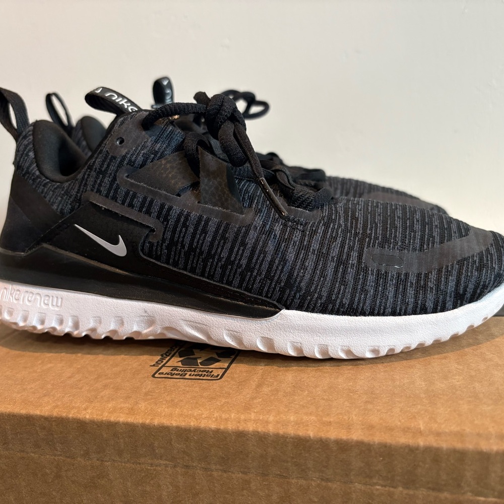 Nike Black and White Kids Sneakers